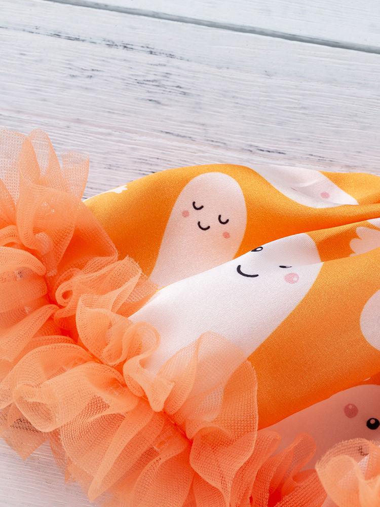 Happy Halloween 2-Piece Romper Dress + Headband - dianjiang-