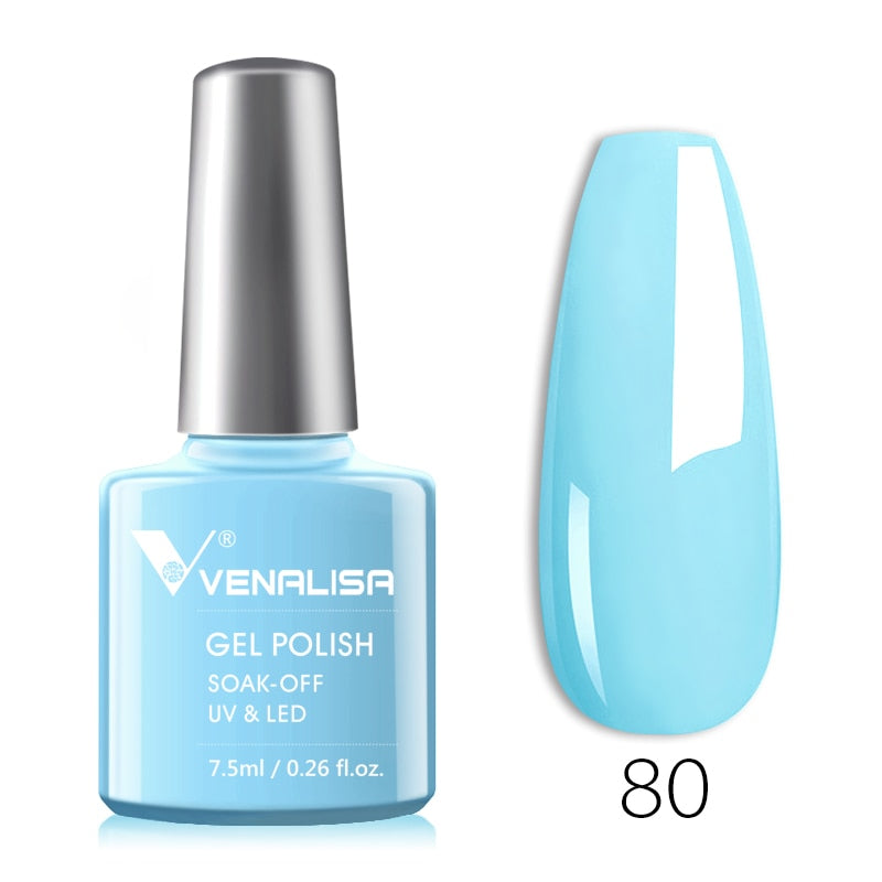 Venalisa Transparent Gel Polish Varnishes Hybrid Nails For Manicure 7.5ML Ice Spar Cat Eyes Soak off Enamel UV Gel Nail Polish - dianjiang-