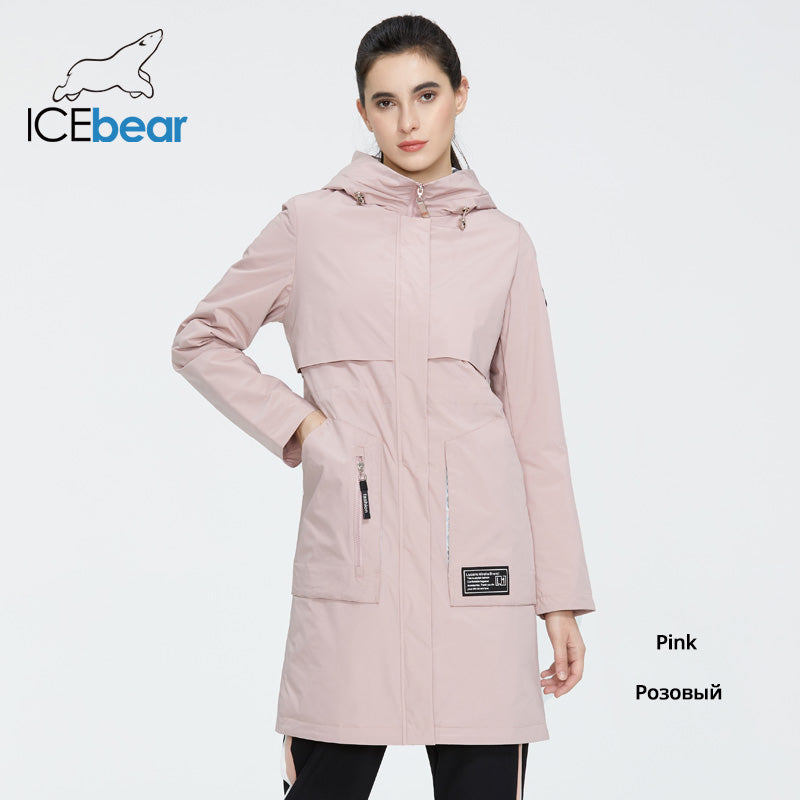 ICEbear 2020 New Women Coat Long Women Jacket Quality Women Coats Fashion Casual Women Clothing Brand Women Clothing GWC20727I - dianjiang-