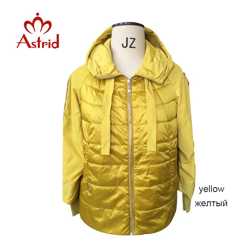 Astrid 2020 Spring coat women Outwear trend Jacket Short Parkas casual fashion female high quality Warm Thin Cotton ZM-8601 - dianjiang-