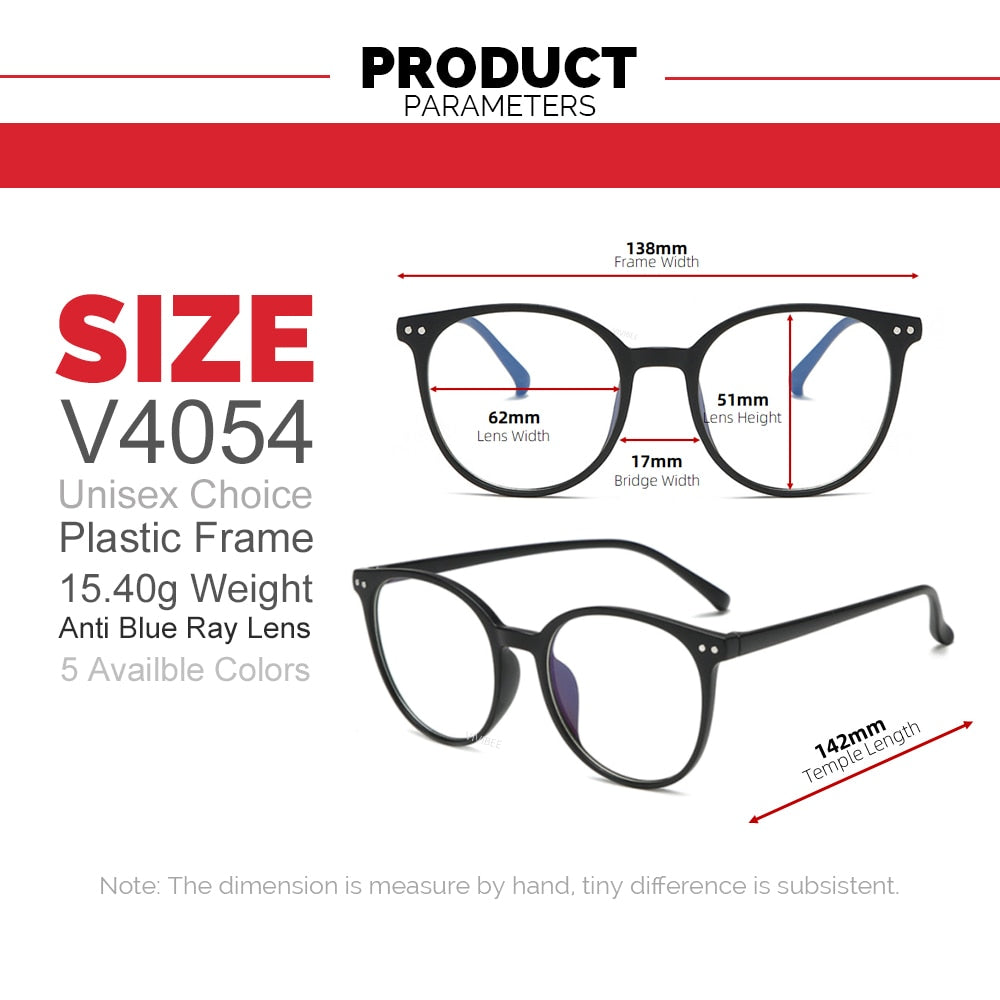 2020 Trends Office Anti Blue Light Oversized Glasses Computer Women Blue Blocking Gaming Big Size Men Eyeglasses Frame - dianjiang-