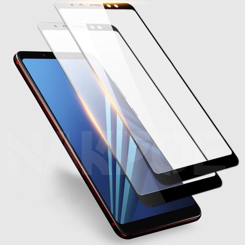 99D Protective Glass On the For Samsung Galaxy A6 A8 J4 J6 Plus 2018 A5 A7 A9 J2 J8 2018 Tempered Glass Screen Protector Film - dianjiang-