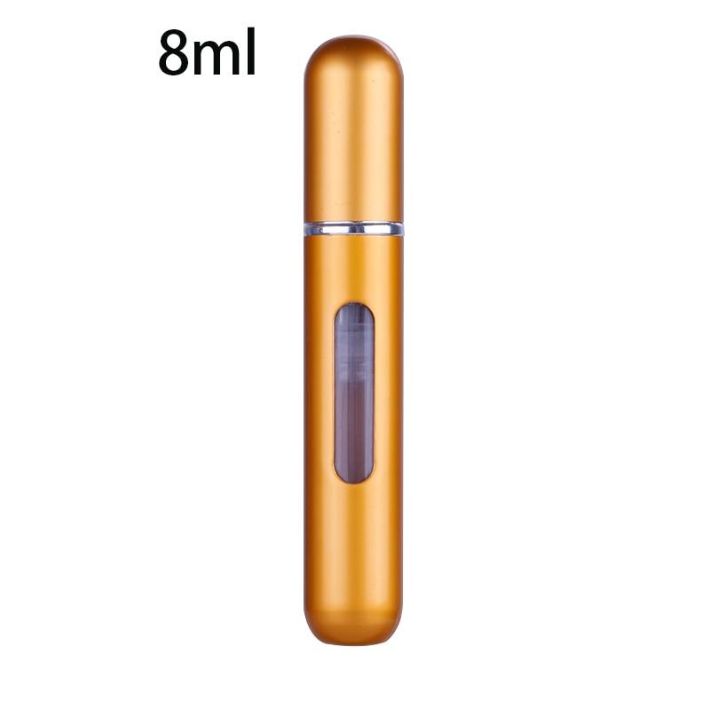 8ml 5ml Portable Mini Refillable Perfume Bottle With Spray Scent Pump Empty Cosmetic Containers Spray Atomizer Bottle For Travel - dianjiang-