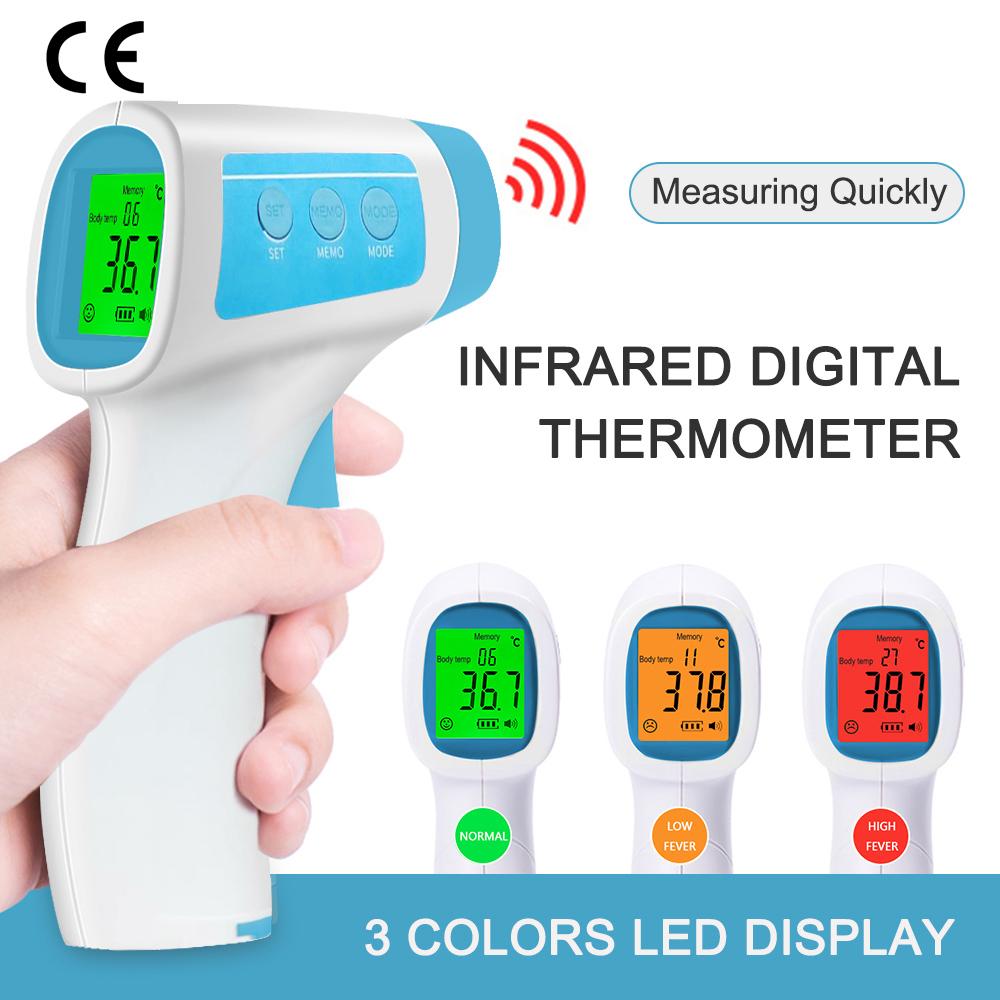 infrared thermometer non contact body gun thermometer termometer infrared ir thermometer body temperature meter termometro - dianjiang-