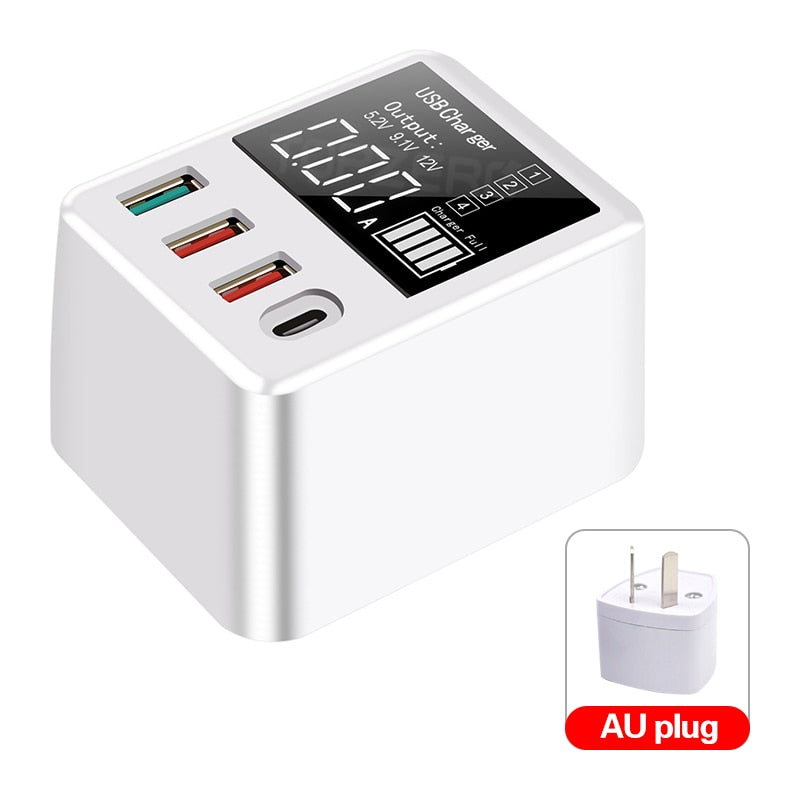 30/40W Quick Charge QC3.0 USB Charger Wall Travel Mobile Phone Adapter Fast Charger USB Charger For iPhone Xiaomi Huawei Samsung - dianjiang-