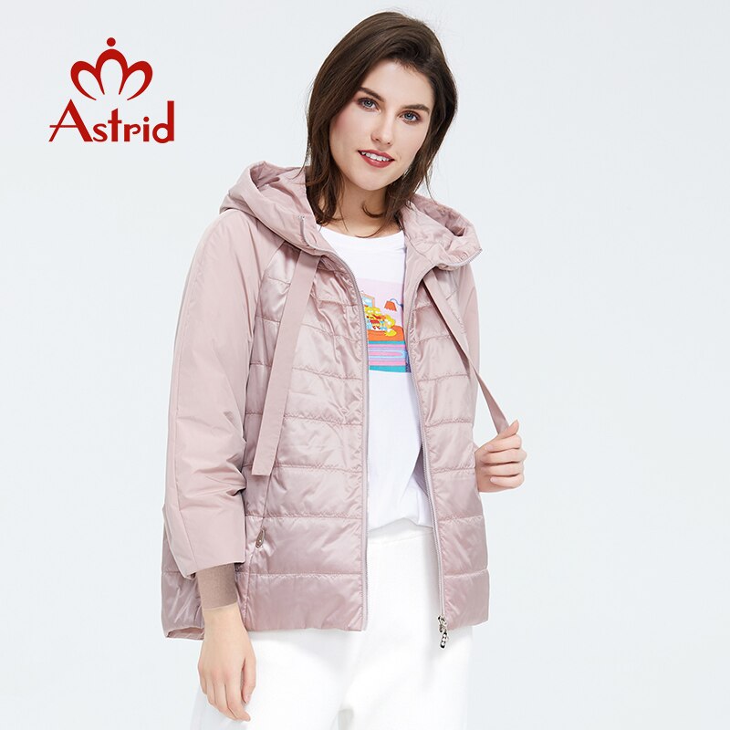 Astrid 2020 Spring coat women Outwear trend Jacket Short Parkas casual fashion female high quality Warm Thin Cotton ZM-8601 - dianjiang-