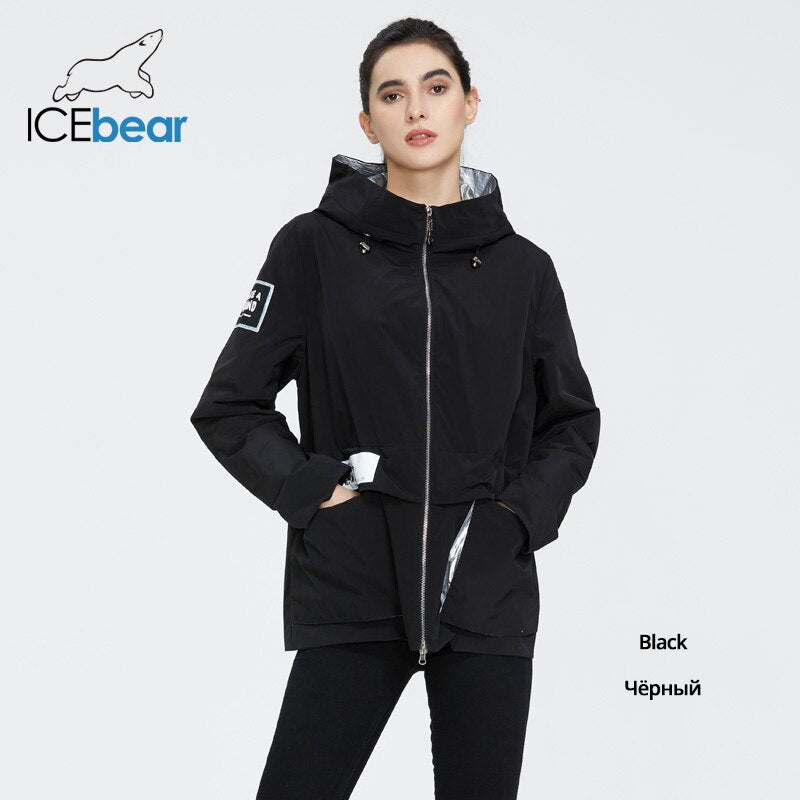 ICEbear 2020 New Women Coat Spring Casual Women Jacket Women Jacket Hooded Quality Women Clothing GWC20728I - dianjiang-