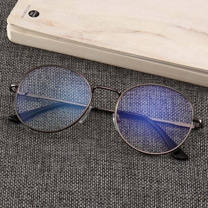 Black Glasses Mobile Phone Glasses Radiation Blue Light Men's Flat Mirror Computer Glasses Anti Blue Ray Glasses Clear Large - dianjiang-