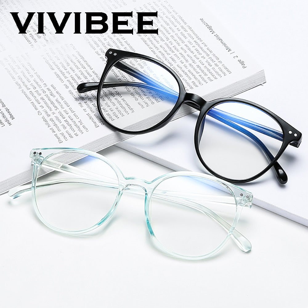 2020 Trends Office Anti Blue Light Oversized Glasses Computer Women Blue Blocking Gaming Big Size Men Eyeglasses Frame - dianjiang-