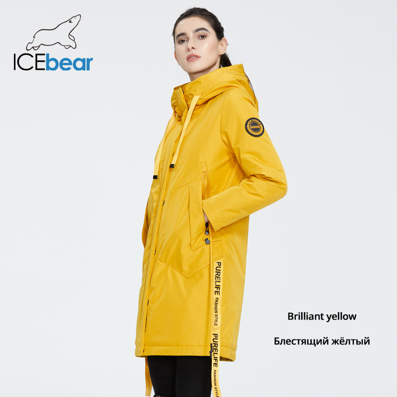 ICEbear 2020 Women spring jacket women coat with a hood casual wear quality coats brand clothing GWC20035I - dianjiang-