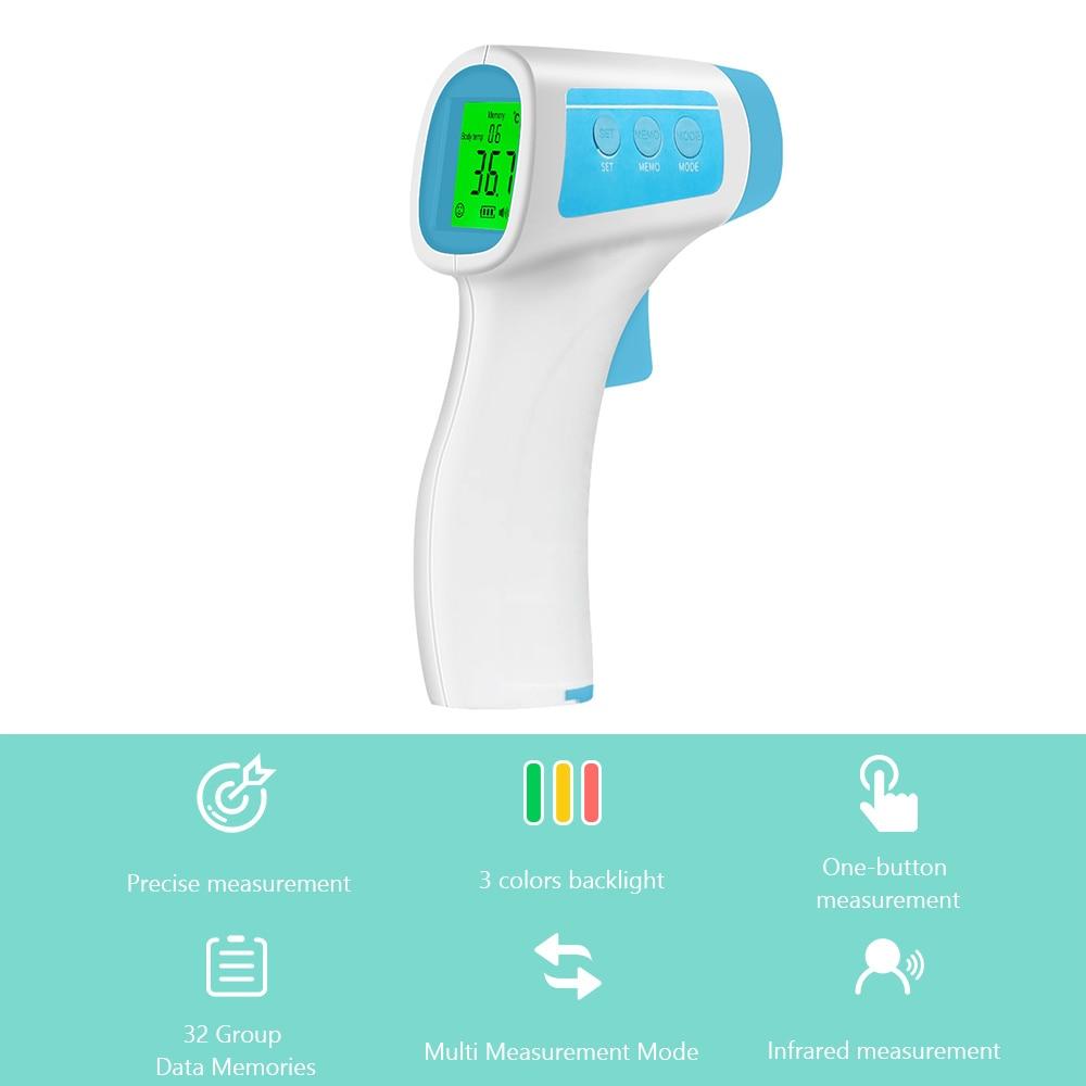 infrared thermometer non contact body gun thermometer termometer infrared ir thermometer body temperature meter termometro - dianjiang-