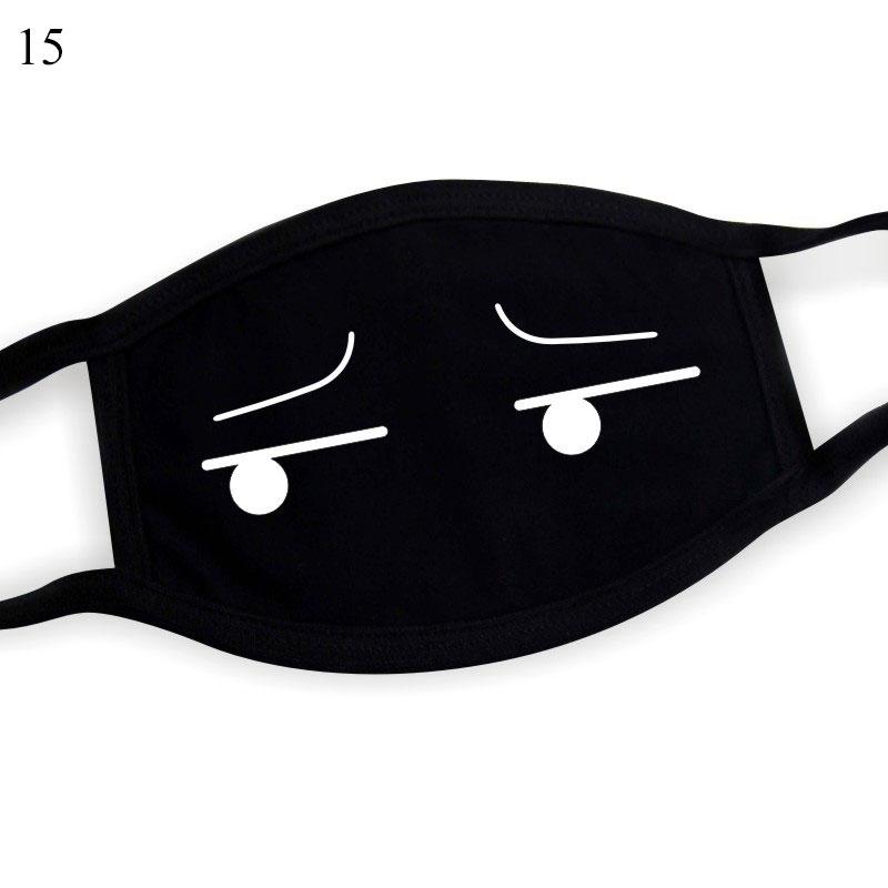 Cotton Windproof Mouth Face Mask 12 Style Teeth Pattern Cartoon Mouth Masks Anime Mask Autumn Fashion Warm Face Mask Hot Sale - dianjiang-