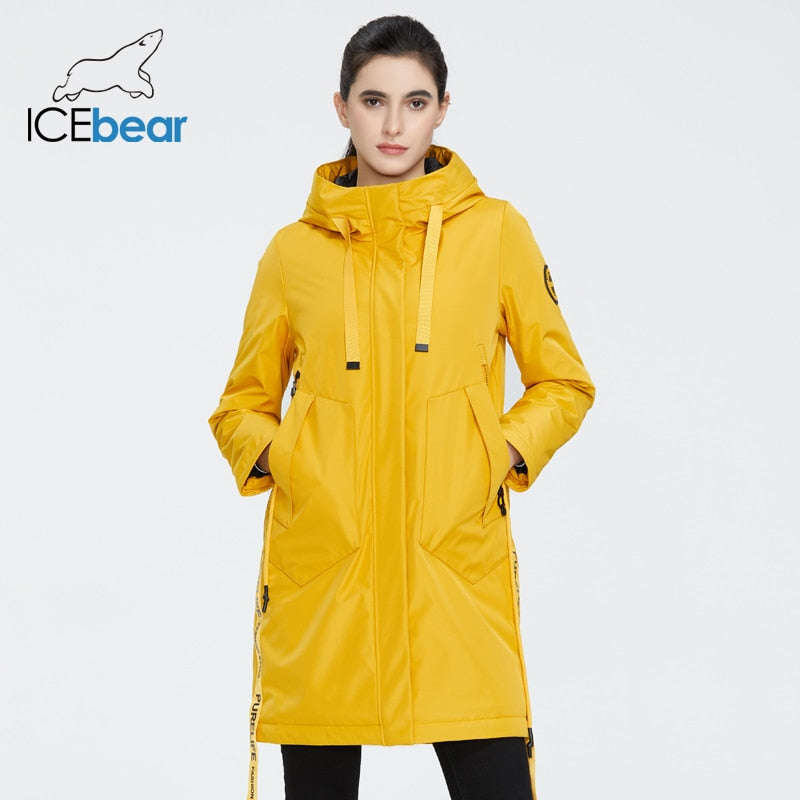 ICEbear 2020 Women spring jacket women coat with a hood casual wear quality coats brand clothing GWC20035I - dianjiang-