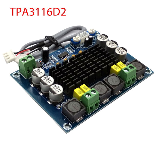 NEW TPA3116 Dual-channel Stereo High Power Digital Audio Power Amplifier Board TPA3116D2 Amplifiers 2*120W Amplificador DIY - dianjiang-