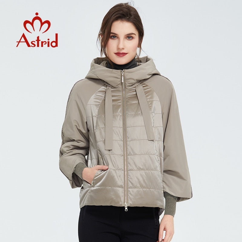 Astrid 2020 Spring coat women Outwear trend Jacket Short Parkas casual fashion female high quality Warm Thin Cotton ZM-8601 - dianjiang-