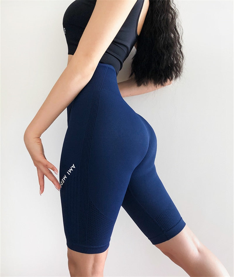 Women's Sports Pants Seamless Leggings Women Fitness Tummy Control Pants Sports Leggings Gym High Waist Skinny Leggings - dianjiang-