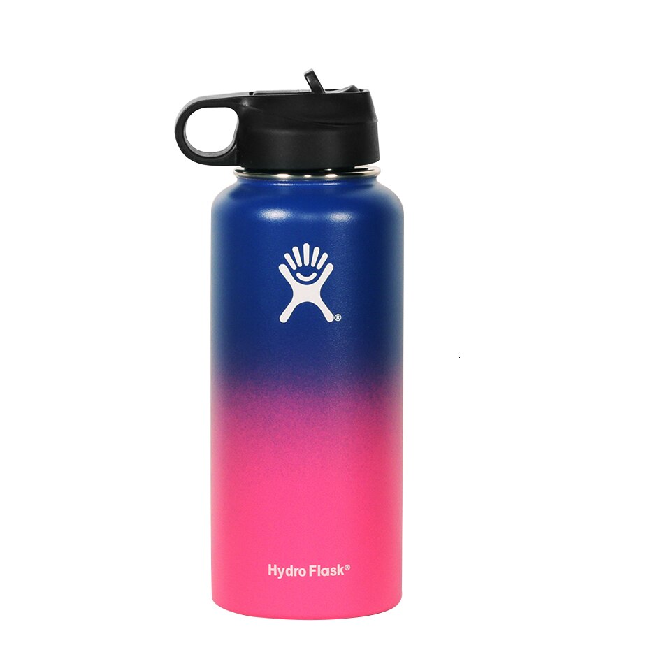 Hydro Flask 18 Oz. Of Stainless Steel Water, Fashion Hydraulic Flask, Vacuum Isolation Water, Large Throat, Thermos 32 Oz - dianjiang-