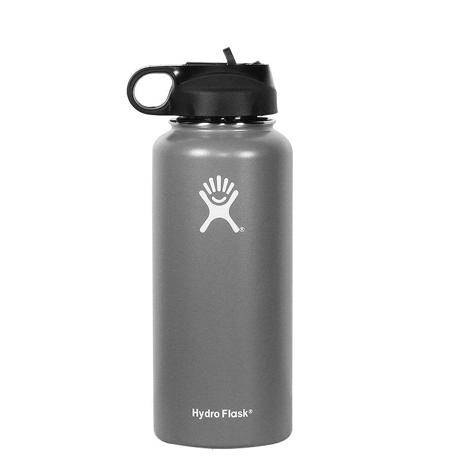 Hydro Flask 18 Oz. Of Stainless Steel Water, Fashion Hydraulic Flask, Vacuum Isolation Water, Large Throat, Thermos 32 Oz - dianjiang-