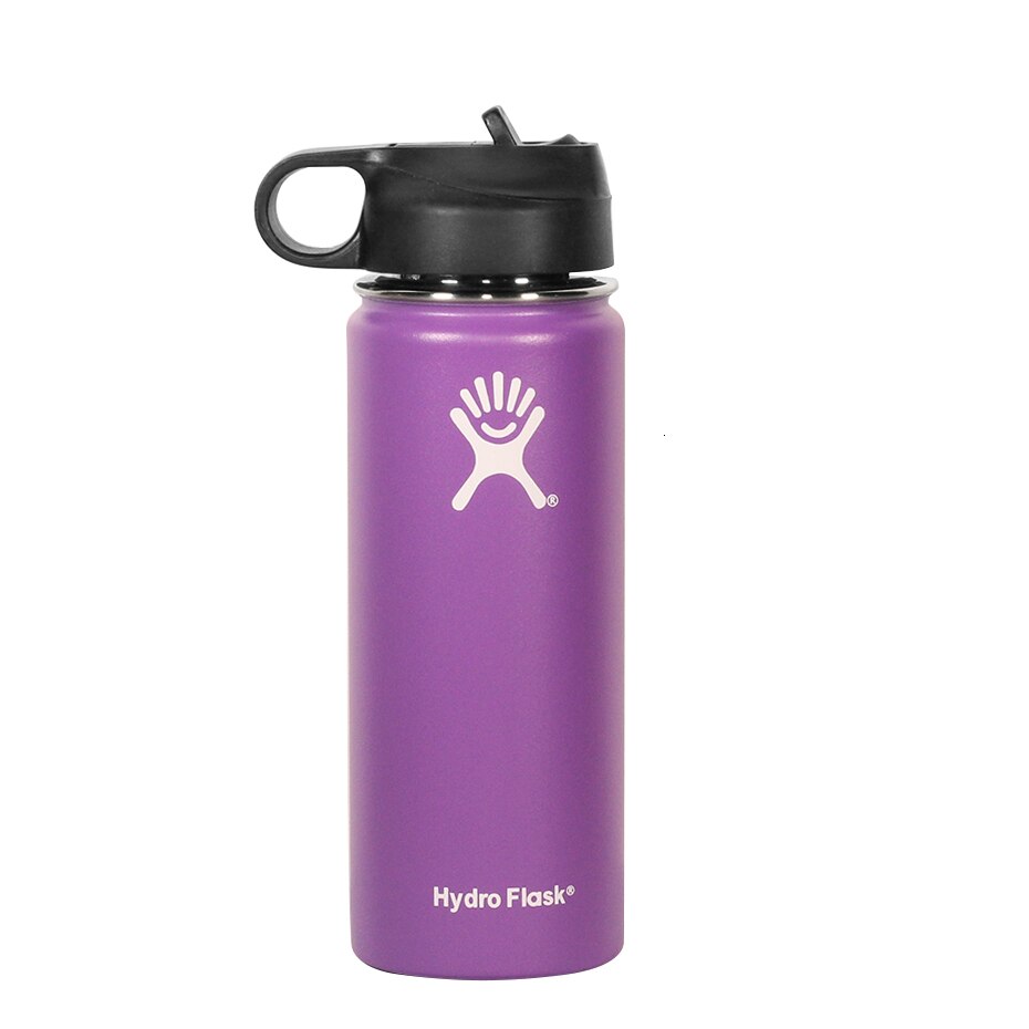 Hydro Flask 18 Oz. Of Stainless Steel Water, Fashion Hydraulic Flask, Vacuum Isolation Water, Large Throat, Thermos 32 Oz - dianjiang-