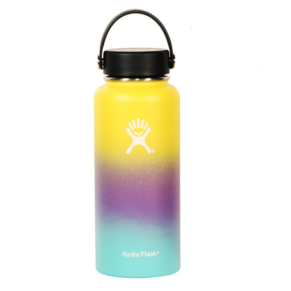 Hydro Flask 18 Oz. Of Stainless Steel Water, Fashion Hydraulic Flask, Vacuum Isolation Water, Large Throat, Thermos 32 Oz - dianjiang-