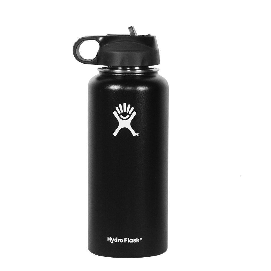 Hydro Flask 18 Oz. Of Stainless Steel Water, Fashion Hydraulic Flask, Vacuum Isolation Water, Large Throat, Thermos 32 Oz - dianjiang-