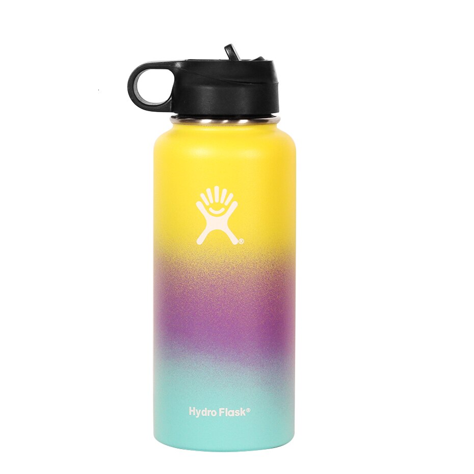 Hydro Flask 18 Oz. Of Stainless Steel Water, Fashion Hydraulic Flask, Vacuum Isolation Water, Large Throat, Thermos 32 Oz - dianjiang-