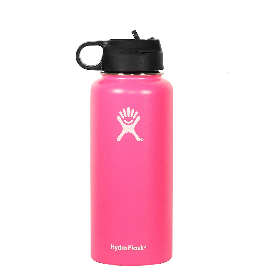 Hydro Flask 18 Oz. Of Stainless Steel Water, Fashion Hydraulic Flask, Vacuum Isolation Water, Large Throat, Thermos 32 Oz - dianjiang-