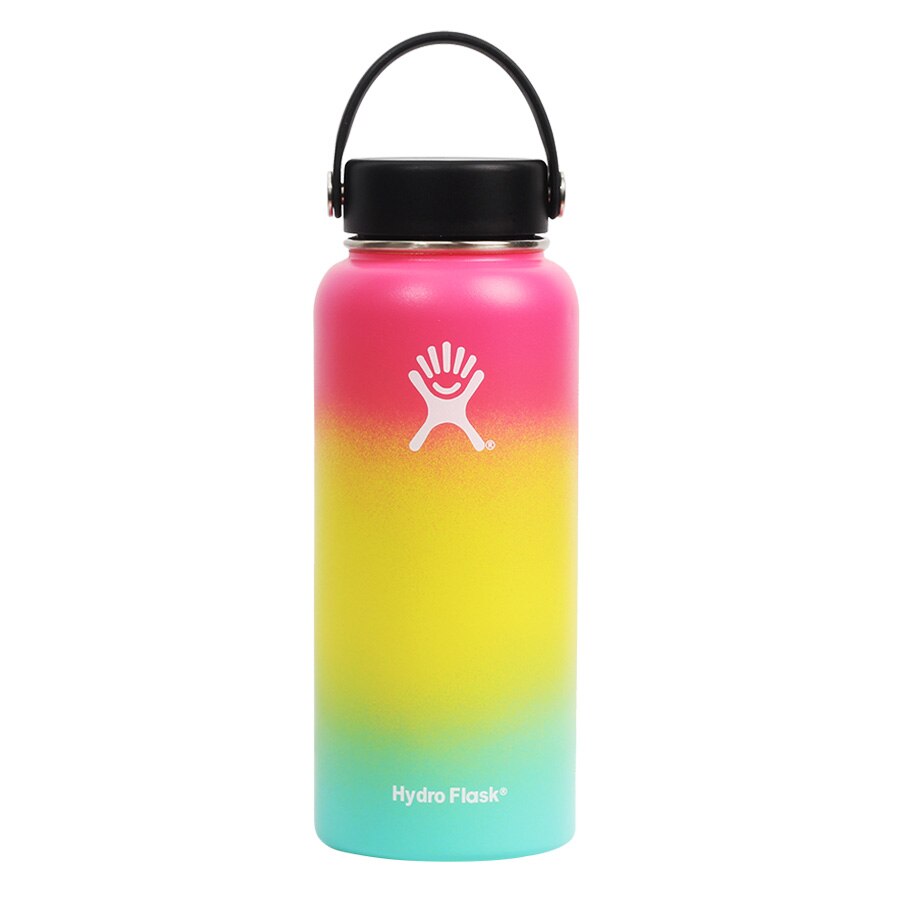 Hydro Flask 18oz 32oz Tumbler Flask Vacuum Insulated Flask Stainless Steel Water Bottle Wide Mouth Outdoors Sports Bottle - dianjiang-