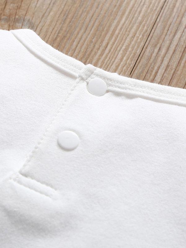 Infant Baby Cute Cat Pattern Bodysuit Romper - dianjiang-