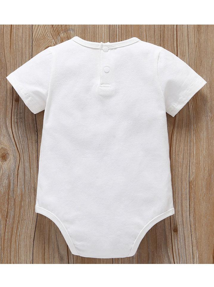 Infant Baby Cute Cat Pattern Bodysuit Romper - dianjiang-