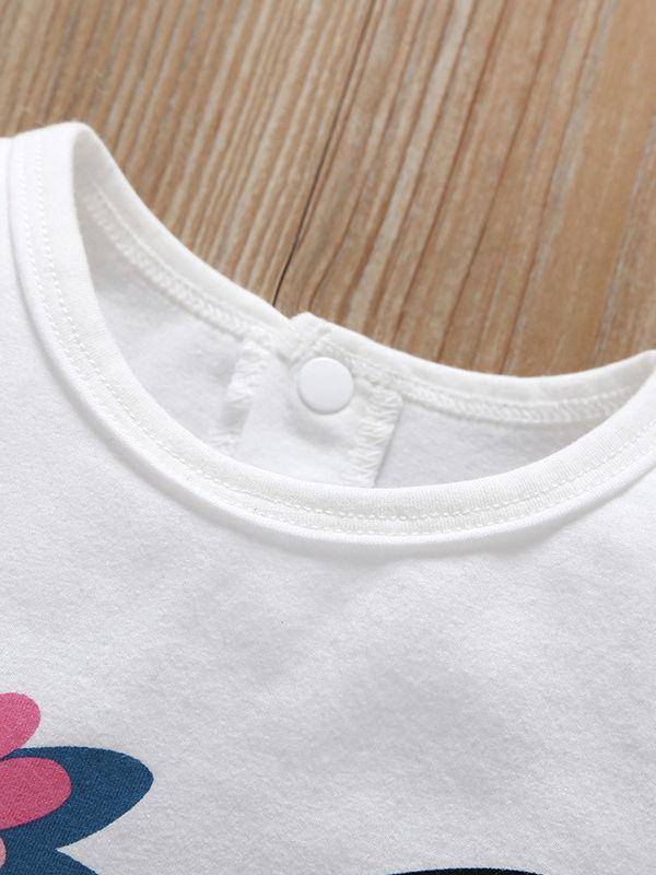 Infant Baby Cute Cat Pattern Bodysuit Romper - dianjiang-