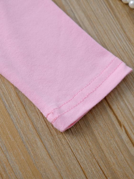 Infant Baby Lace Solid Color Long Sleeve Bodysuit - dianjiang-