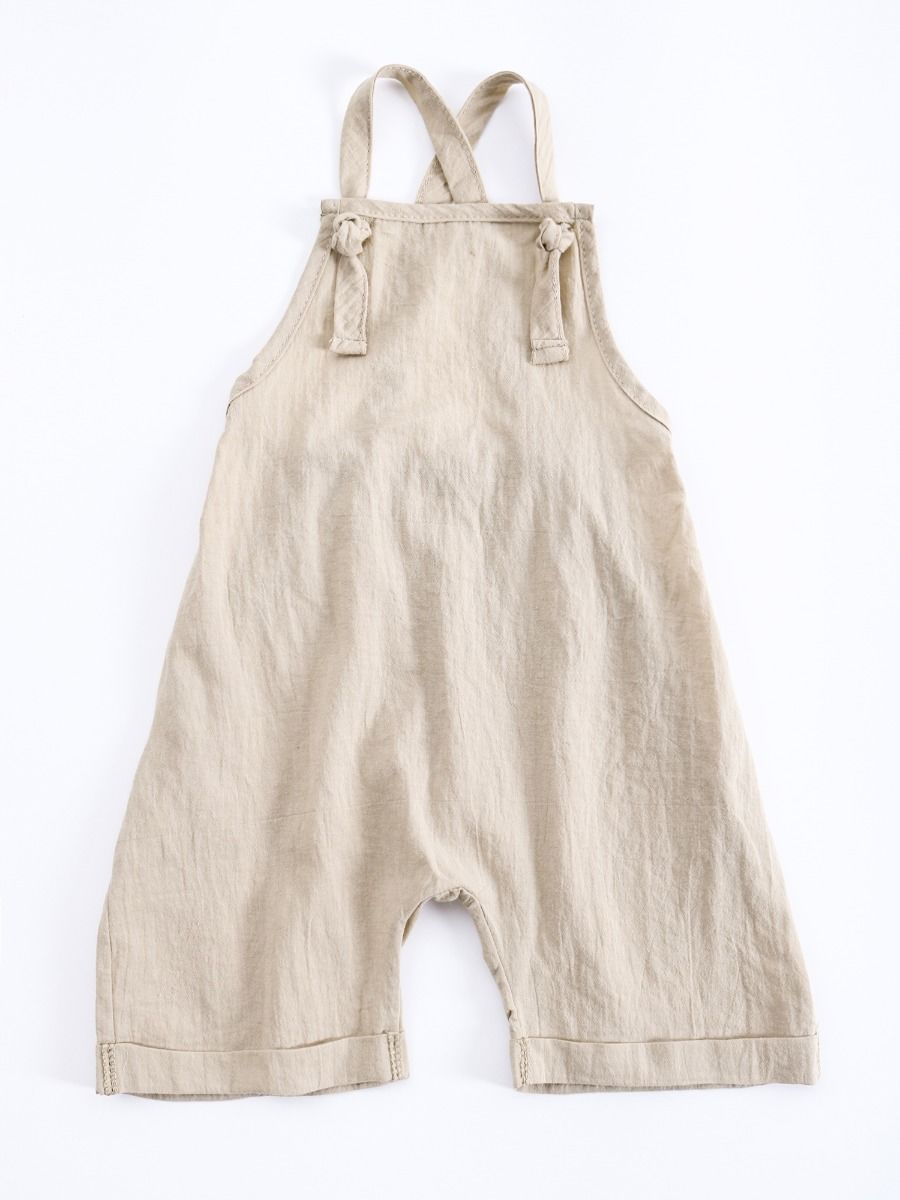 Infant Baby Solid Color Suspender Romper - dianjiang-