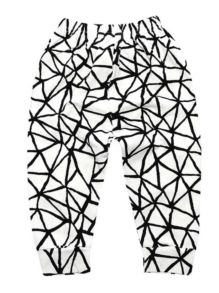 Infant Boys Girls Trouser Printed Casual Pants - dianjiang-