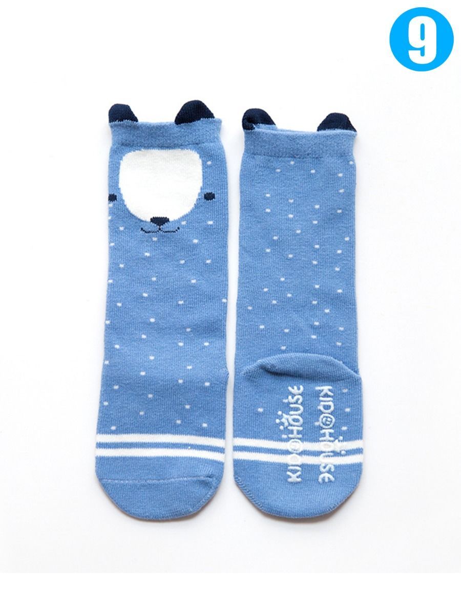 Bear/Fox/Owl/Bunny Crochet Baby Kids Knee-high Socks Loose Mouth Long Stockings - dianjiang-