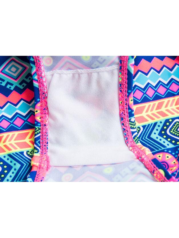 Little Girl 2-Piece Vintage Tassel Trimmed Bikini Outfit - dianjiang-