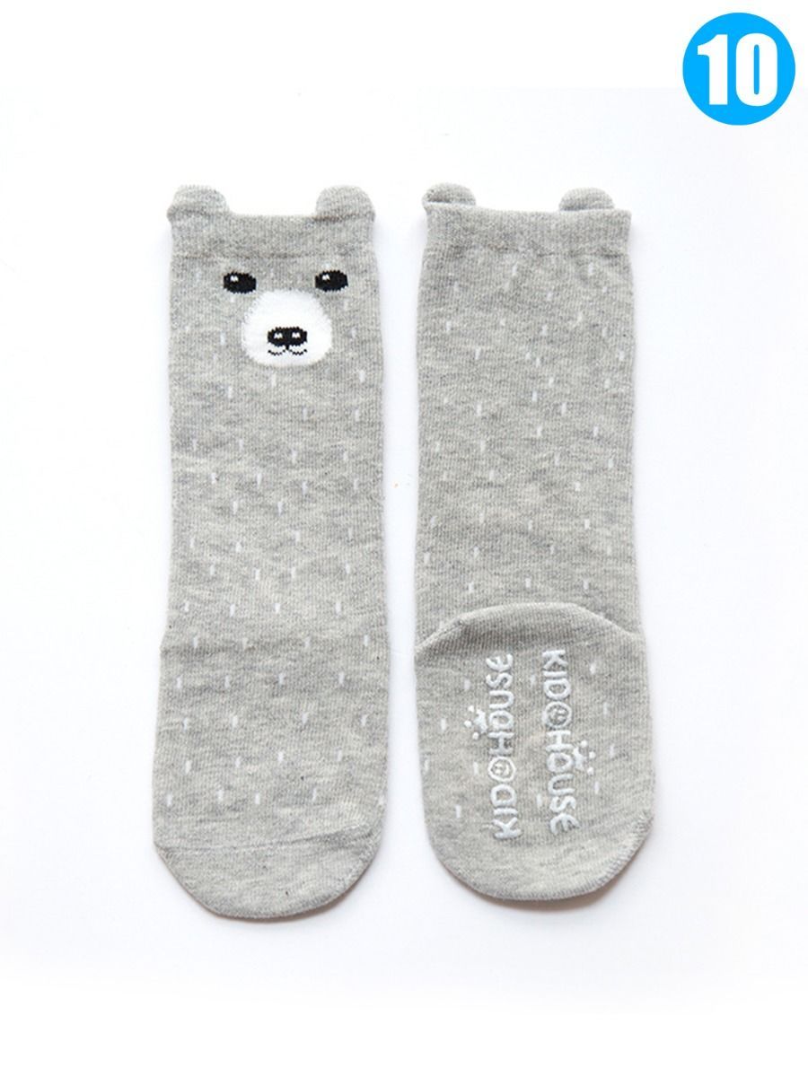 Bear/Fox/Owl/Bunny Crochet Baby Kids Knee-high Socks Loose Mouth Long Stockings - dianjiang-