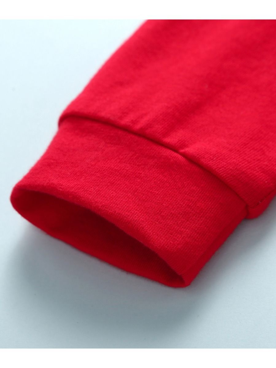 Merry Christmas Letters Print Baby Long-sleeved Overall - dianjiang-