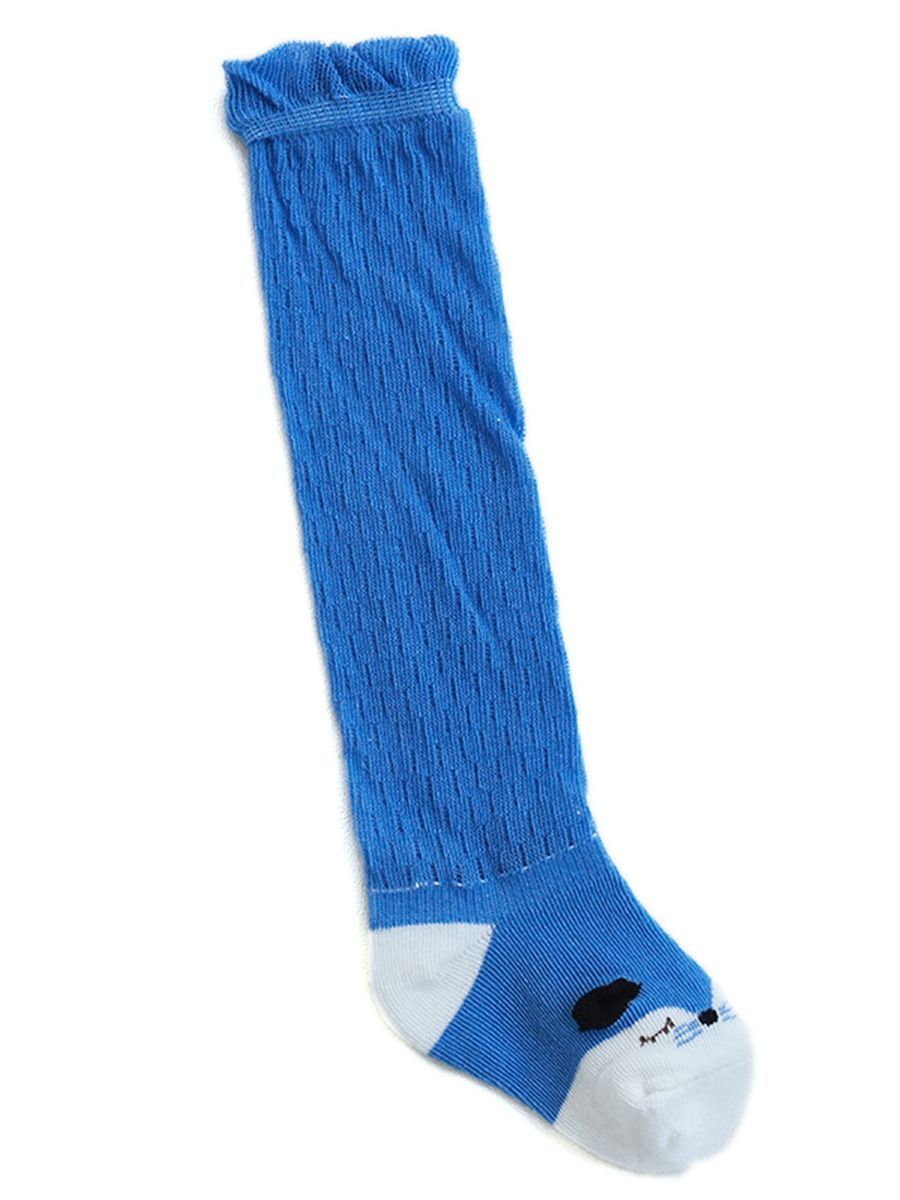5-PACK Cute Cartoon Animal Mesh Knee High Socks - dianjiang-