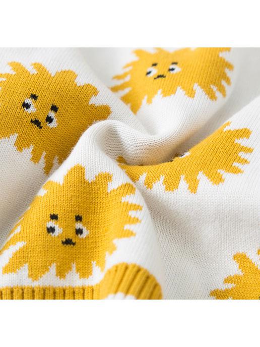 Mom and Me Chrysanthemum Crochet Knitted Cardigan - dianjiang-