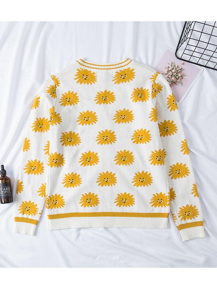 Mom and Me Chrysanthemum Crochet Knitted Cardigan - dianjiang-