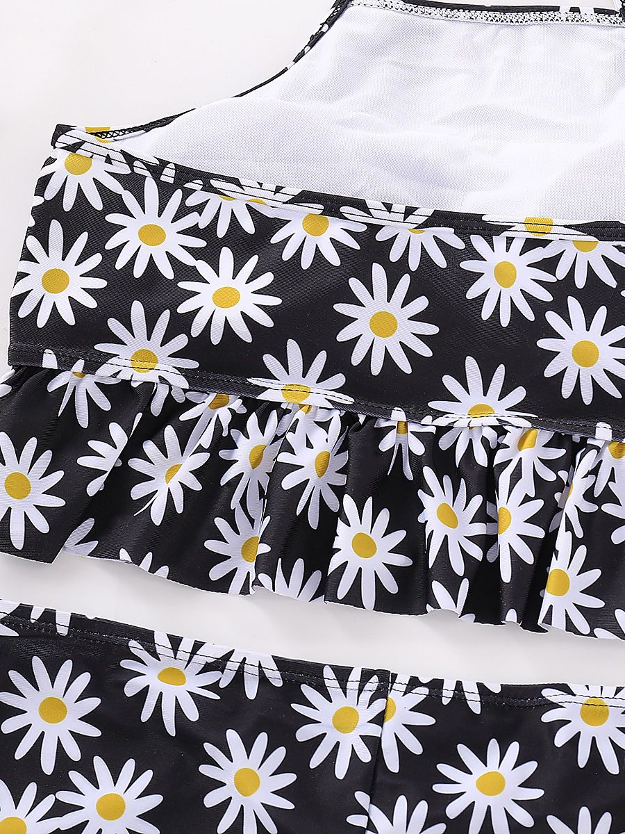 Mom and Me Chrysanthemum Printed Tankini - dianjiang-