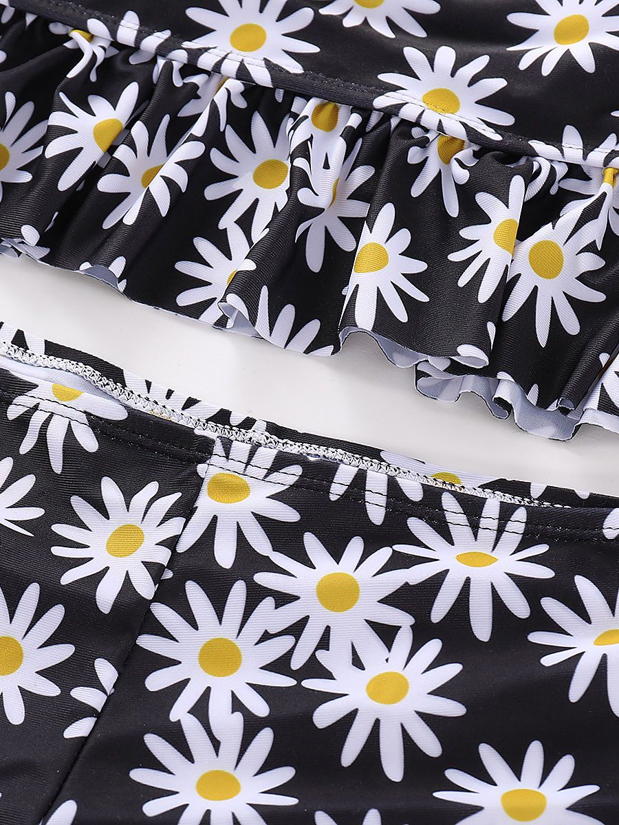 Mom and Me Chrysanthemum Printed Tankini - dianjiang-