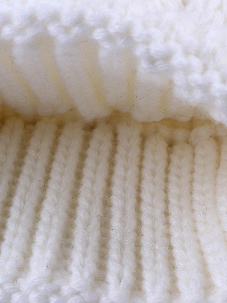 Mommy and Me 2-PACK Pompon Knitted Crochet Hat - dianjiang-