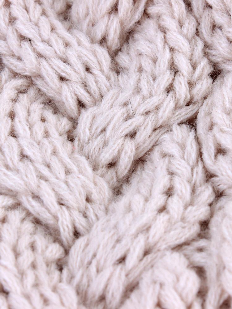 Mommy and Me 2-PACK Pompon Knitted Crochet Hat - dianjiang-