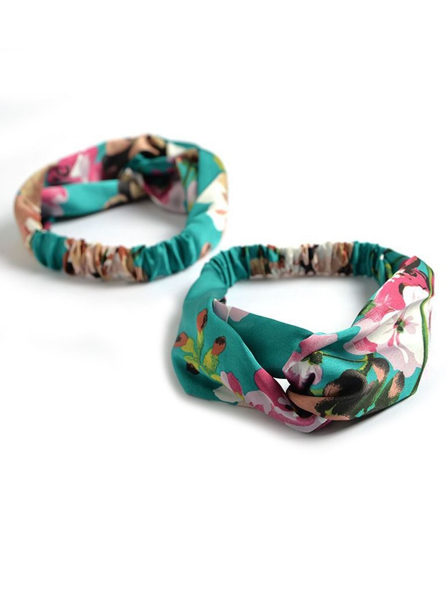 Mommy and Me Floral Headband Matching Wear - dianjiang-