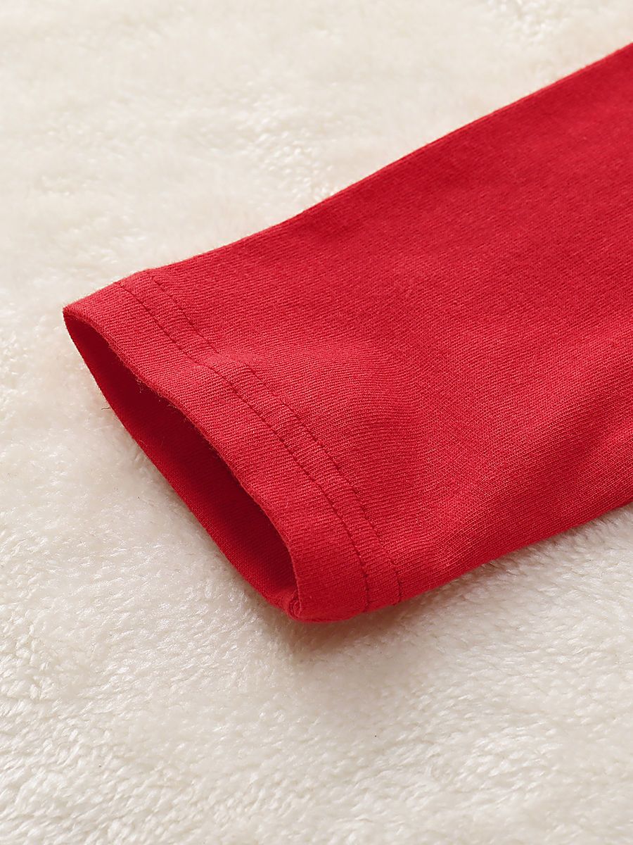 My 1st Christmas 2-Piece Letters Red 70CM Baby Sleeping Bag & Hat - dianjiang-