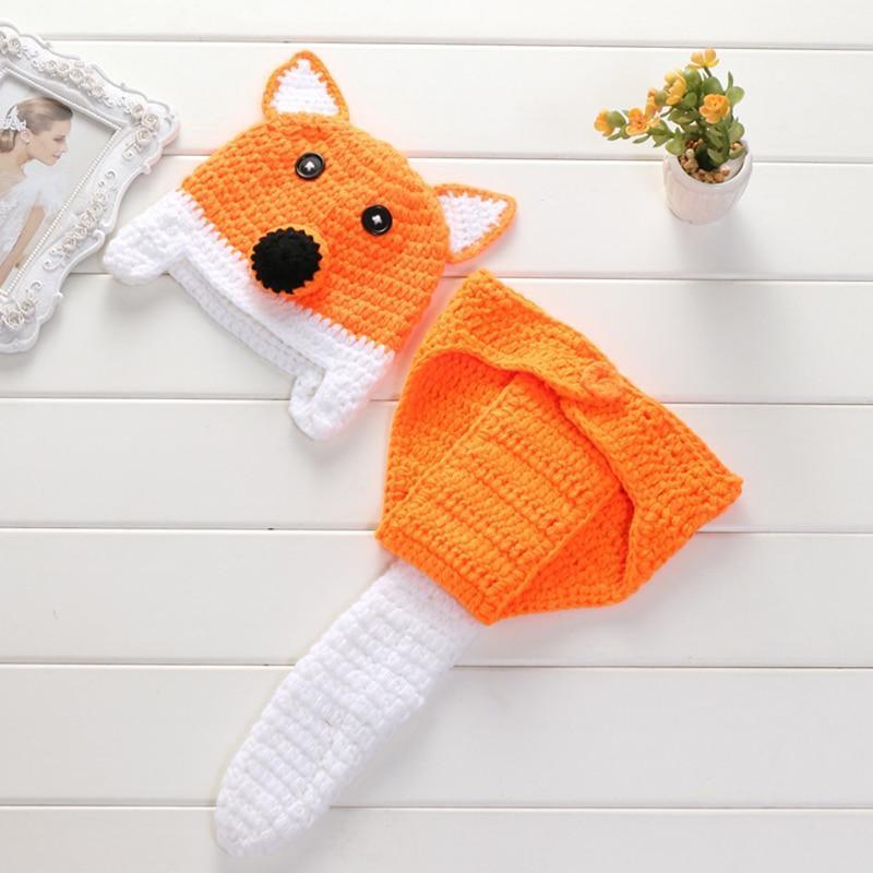 Newborn Photography Props Baby Fox Clothes - dianjiang-