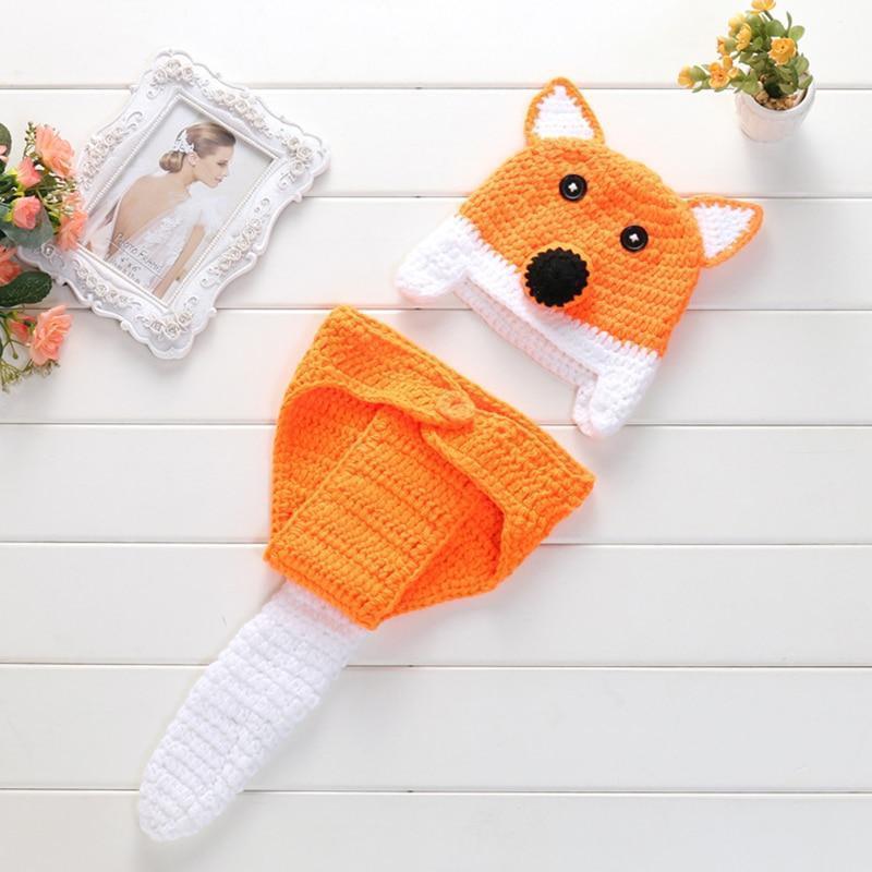 Newborn Photography Props Baby Fox Clothes - dianjiang-