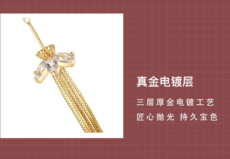 Round face sharp weapon chic hanging wreath tassel small long spike long fairy earrings ear clip without ear hole female - dianjiang-